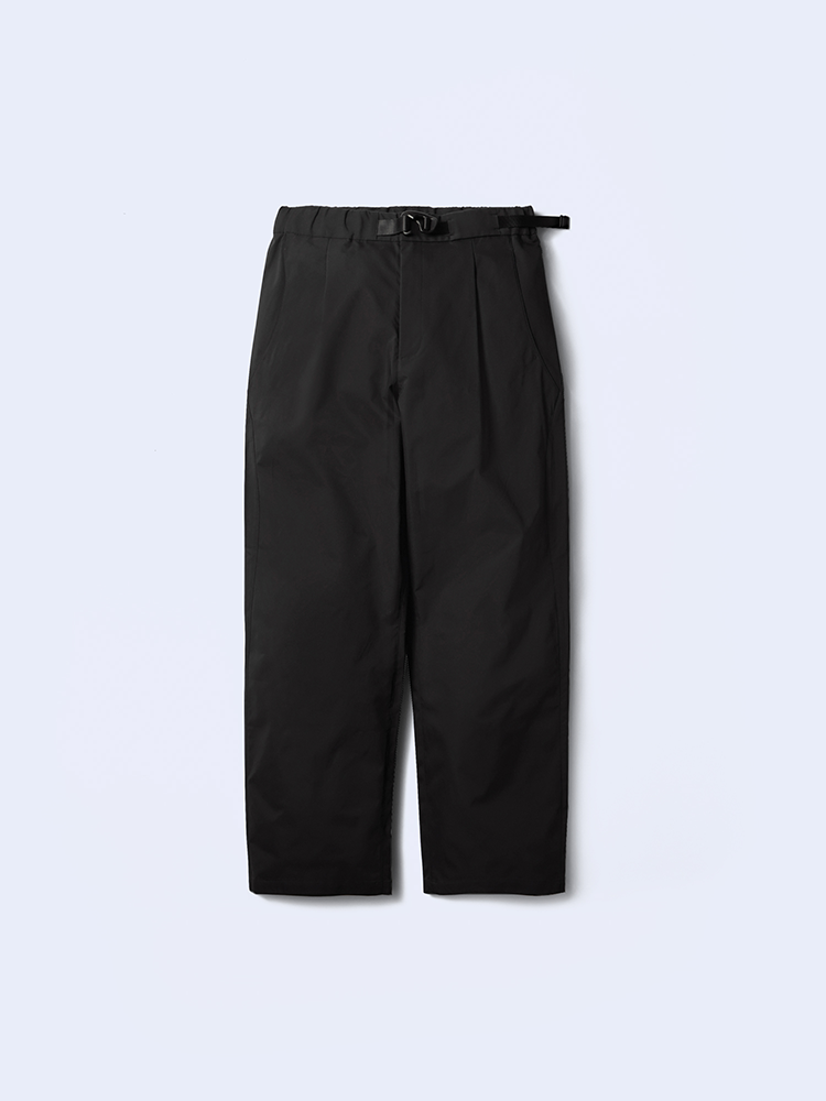 Goldwin 0 Buckle Straight Leg Pants / BLACK