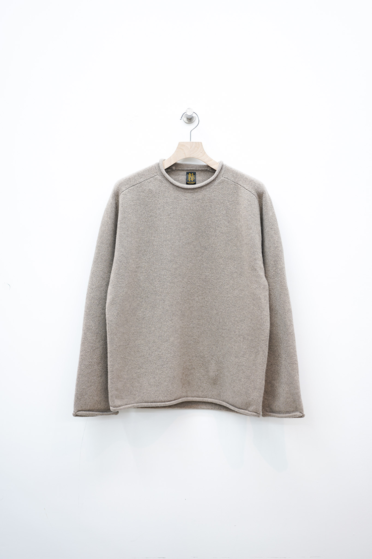 BATONER SUPREME LAMB ROLL NECK / BEIGE