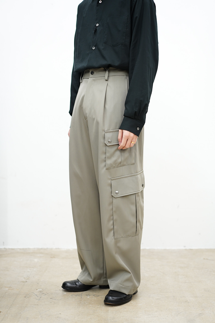 ssstein(シュタイン) CARGO POCKET WIDE EASY TROUSERS 公式通販 ssstein(シュタイン) CARGO POCKET WIDE EASY TROUSERS 公式通販
