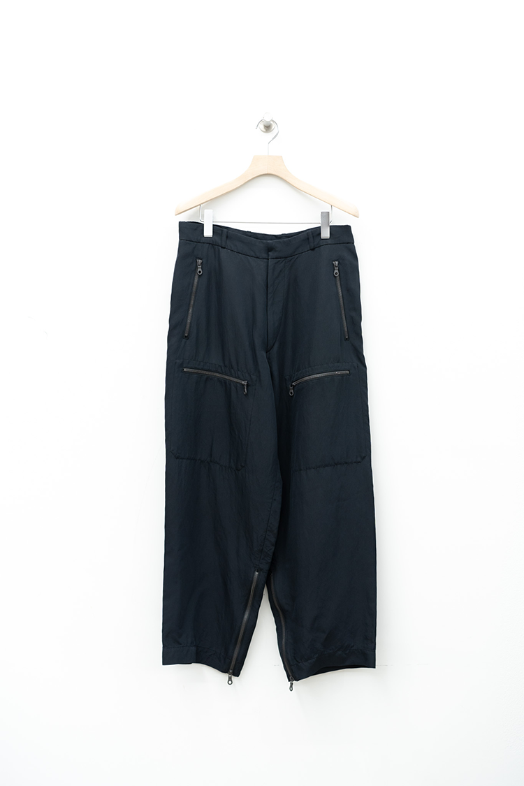 blurhms(ブラームス) Rayon Nylon Silk Mechanic Pants 公式通販 blurhms(ブラームス) Rayon Nylon Silk Mechanic Pants 公式通販