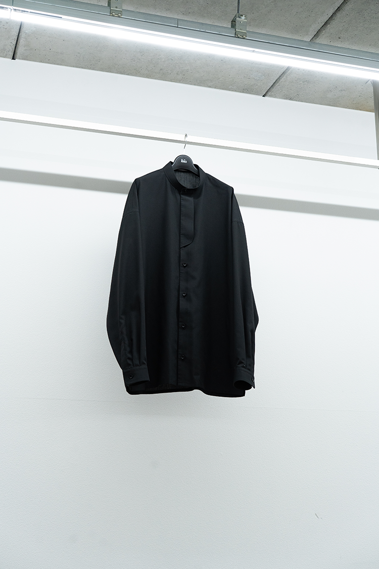 THERERACS for Unlimited THE PLACKET SHIRT / BLACK
