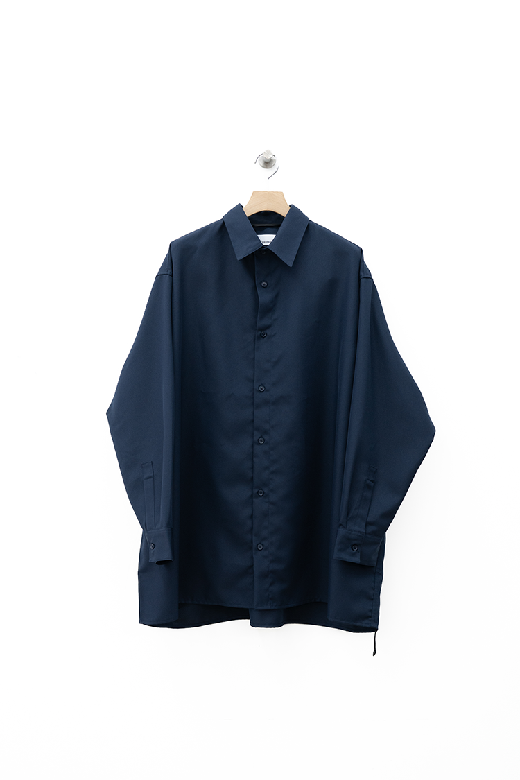 OAMC PEACEMAKER  Jumbo shirt / MIDNIGHT NAVY