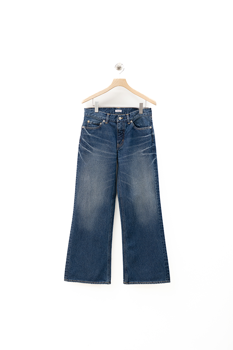 INSCRIRE Flare denim / INDIGO BLUE USED