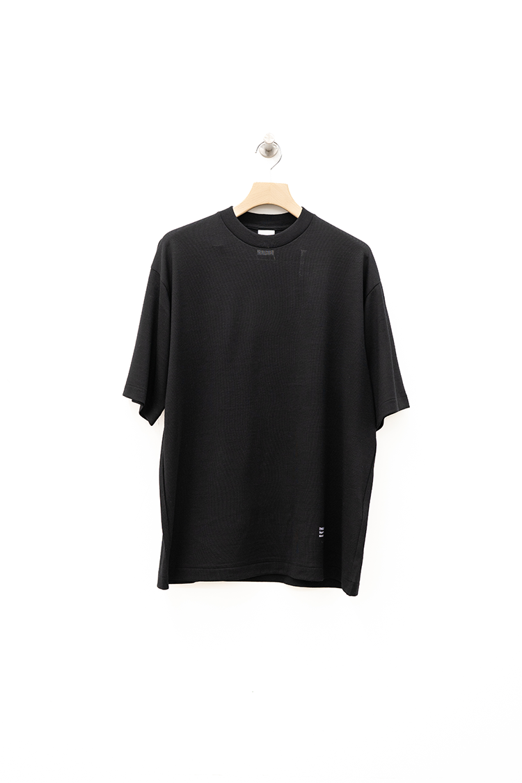 Product Twelve Wool Tee / Black