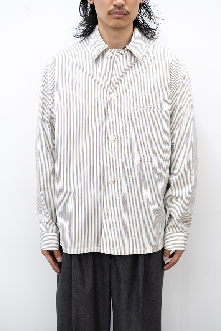 【関税込み】LEMAIRE オフホワイト パジャマシャツ LEMAIRE(ルメール) PYJAMA SHIRT 公式通販