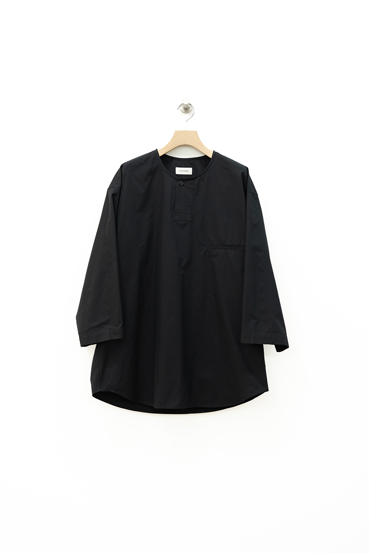 LEMAIRE SS HENLEY TOP / CAVIAR