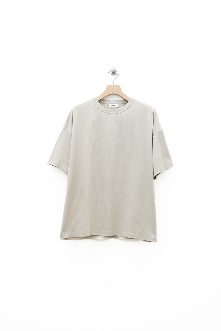 THE RERACS THE OVER SIZE T-SHIRT / GREGE