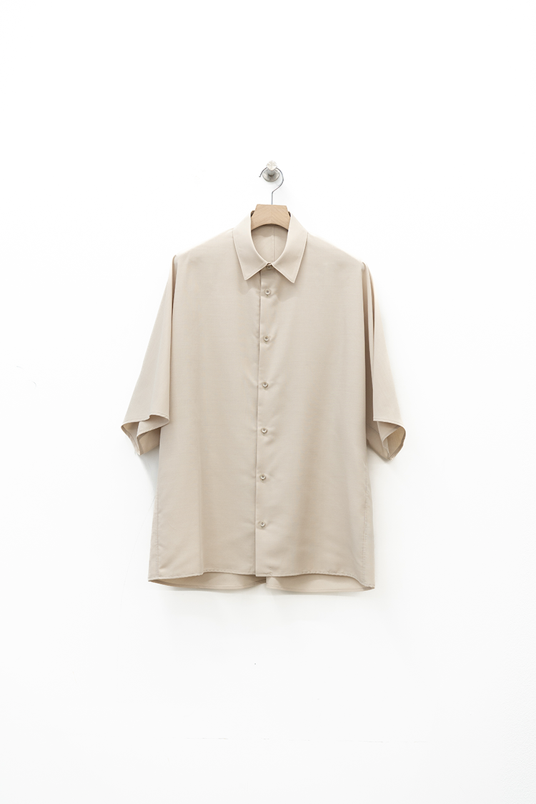 THE RERACS  DORMAN SLEEVE SHIRT / ECRUGE