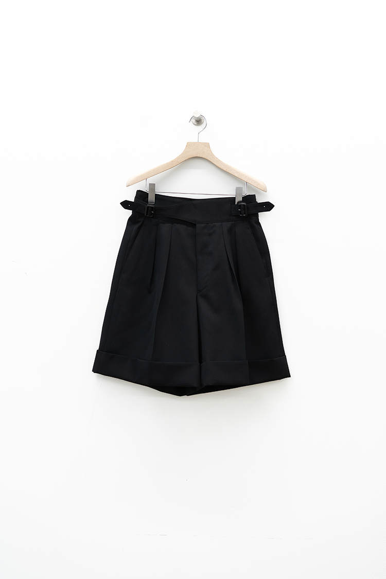 THE RERACS  THE GURKHA SHORTS / BLACK