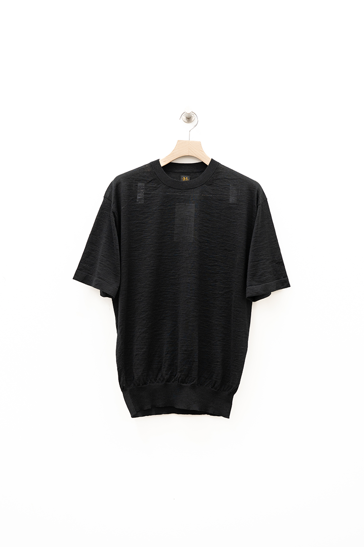 BATONER CHOMA CREWNECK S/S / BLACK