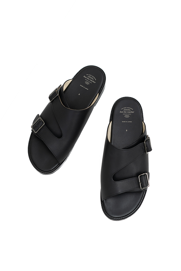 foot the coacher DOUBLE BELT SANDALS (MORFREX)