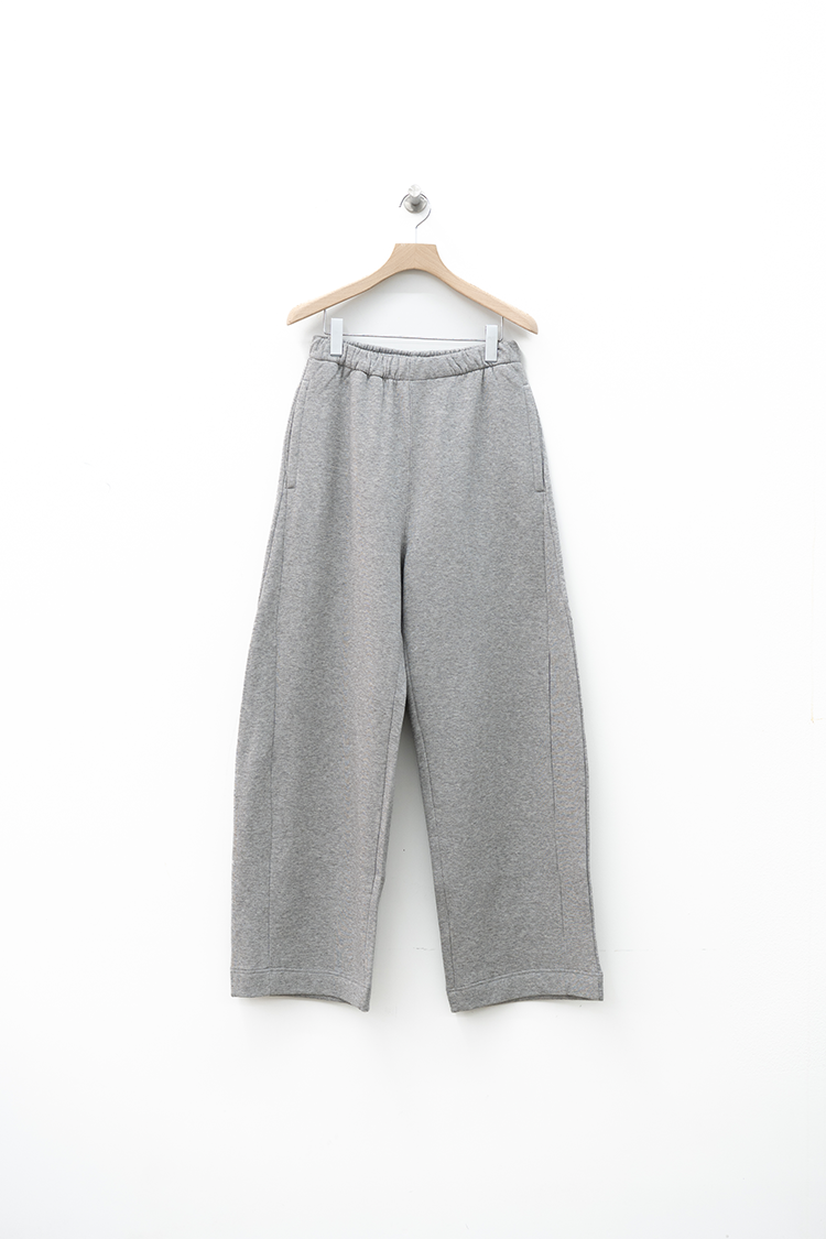 ssstein YAK/COTTON SWEAT EASY TROUSERS / TOP GREY