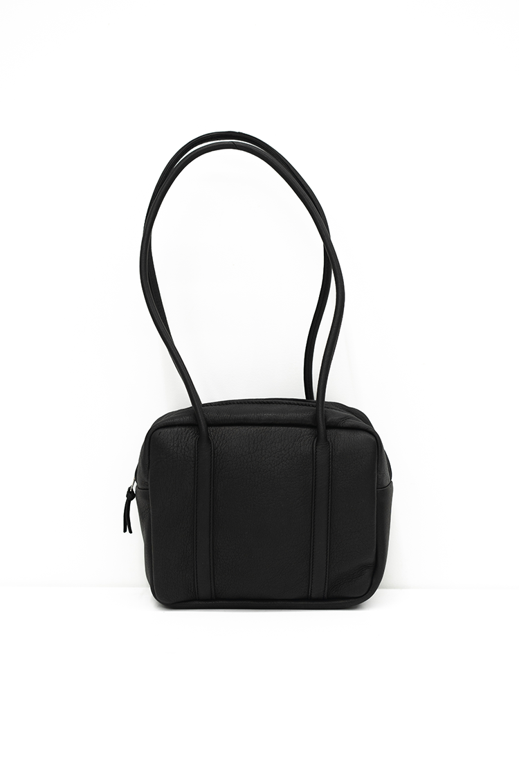 Aeta SQUARE BOSTON Long handle : S / BLACK