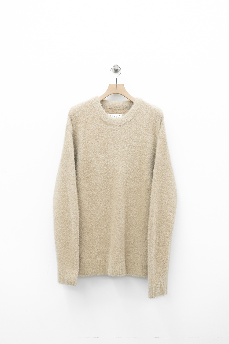 MERELY MADE MERELY PREMIUM SNUG POLAR BEAR SWEATER / SALT BROWN