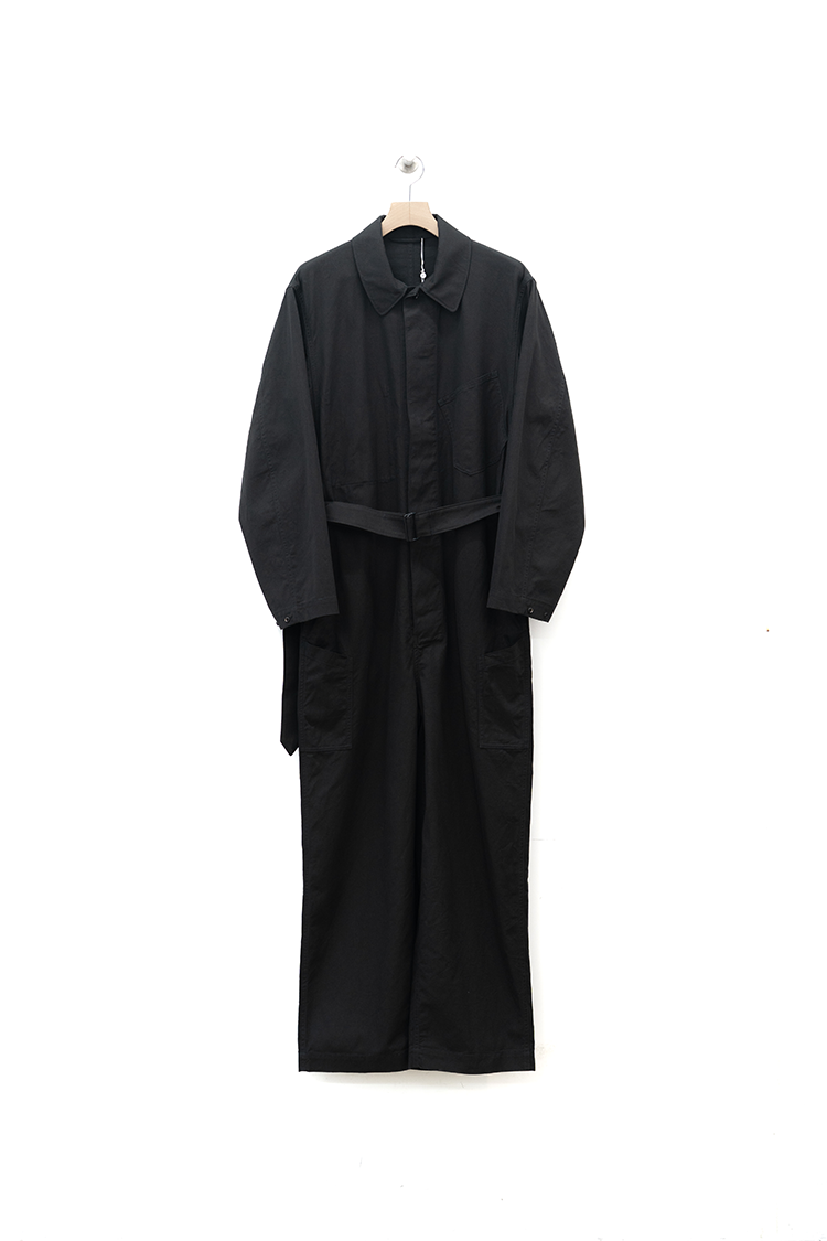blurhms Cotton Serge All-in-one / INK BLACK