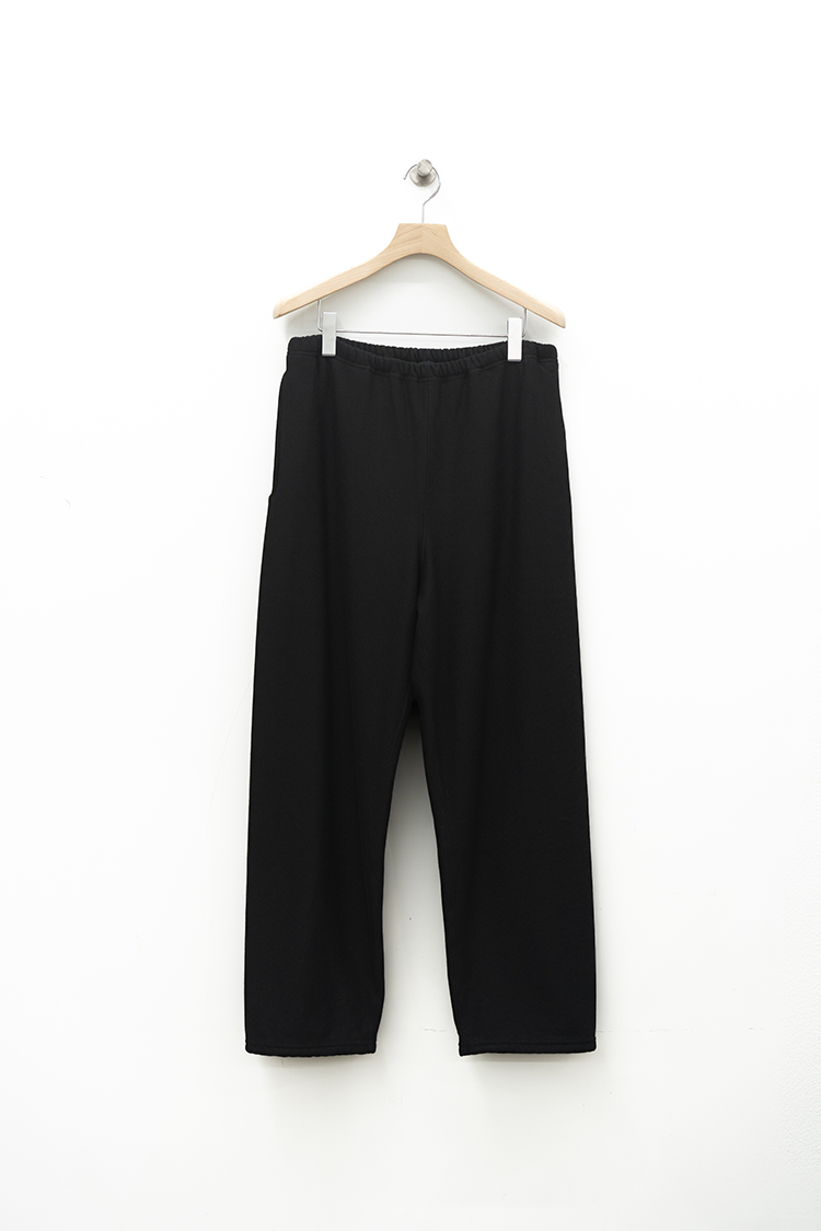blurhmsROOTSTOCK Soft&Hard Sweat Pants / BLACK