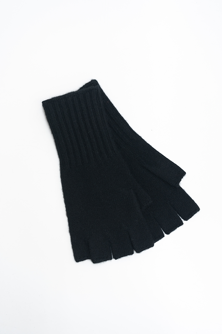 BODHI FINGERLESS GLOVES / BLACK