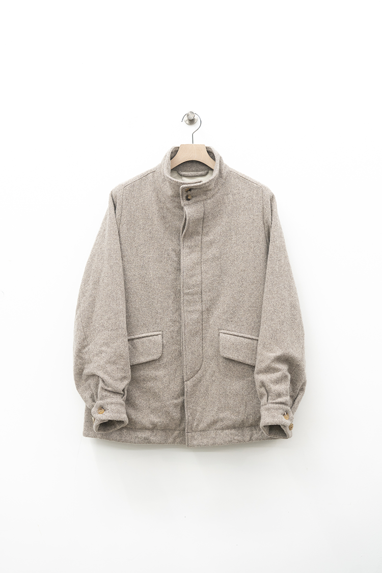 MAATEE&SONS TWEED SPORTS JACKET / GRIGEMIX