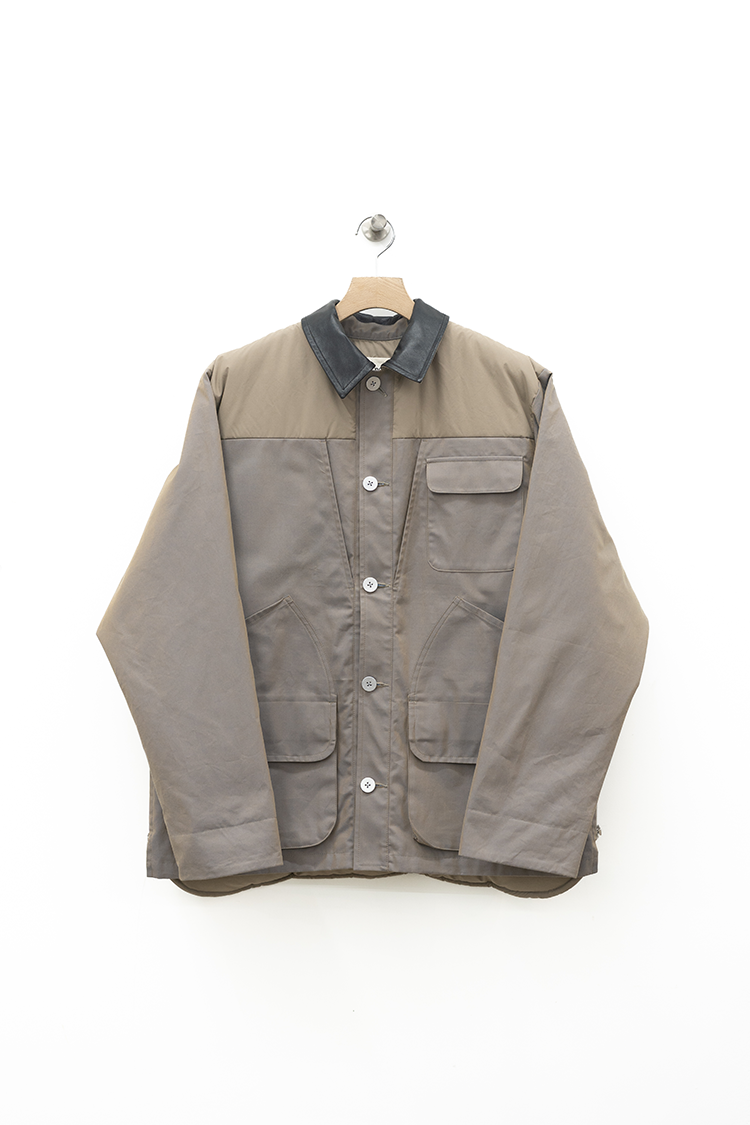 betapost chair cushion hunting jacket / BEIGE