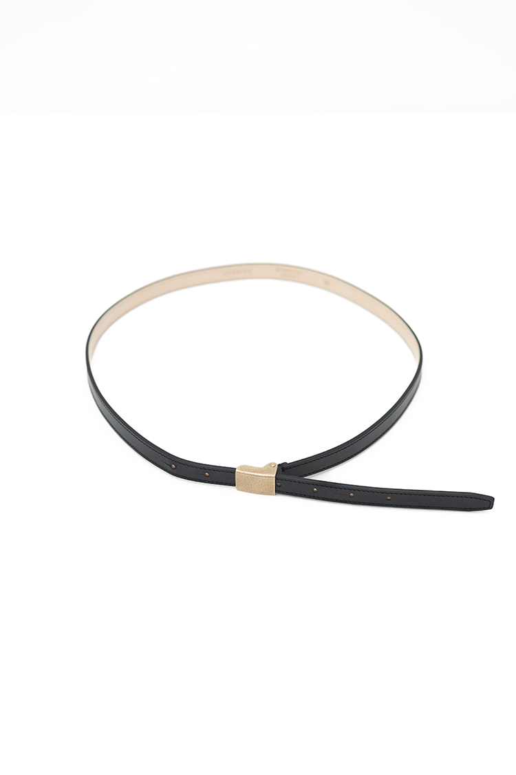 LEMAIRE CLIP BELT 15MM / BLACK