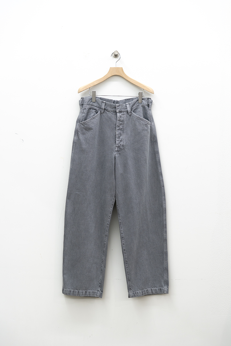 LEMAIRE MAXI WORKWEAR PANTS / HEATHER