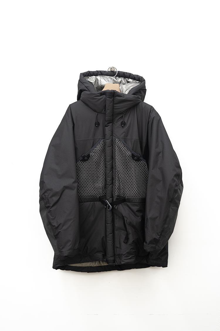 Goldwin0 WINDSTOPPER Padded Composite Parka / BIOTITE