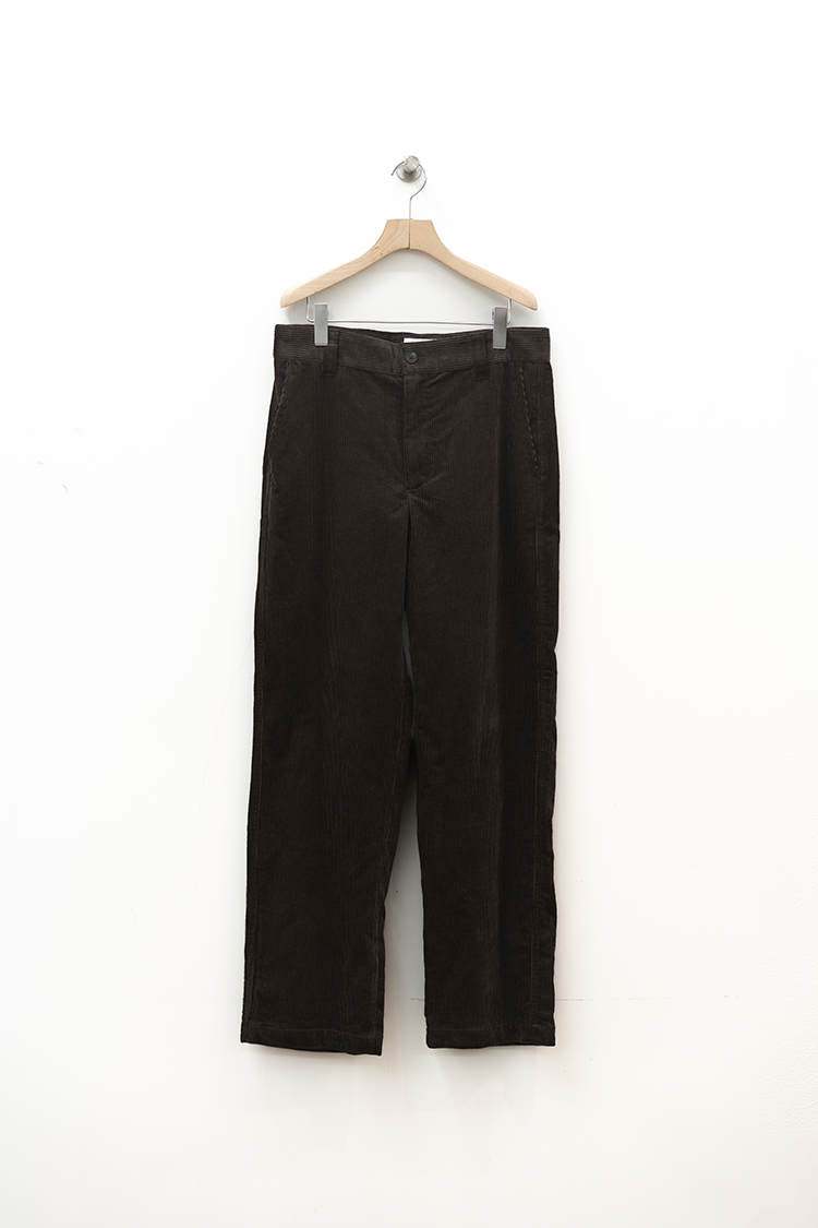 TOAST Rory Cotton Cord Trousers / Java