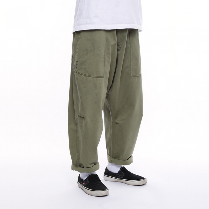 LIBERAIDERS 「HERRINGBONE SARROUEL PANTS - ベーカー ...