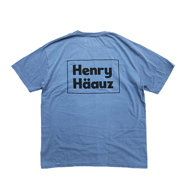 HENRY HAUZ 「HENRY HAUZ LOGO CT - クルーネック ポケット Tシャツ