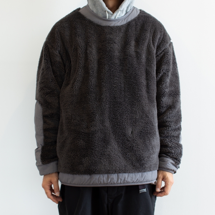 CMF OUTDOOR GARMENT 「PRECOLD FLEECE TEE - クルーネックフリース」 - BUNTEN