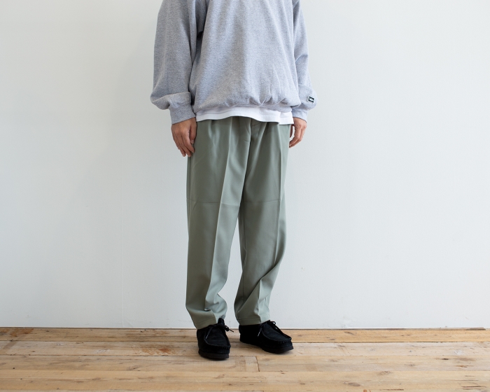 COMFORTABLE REASON 「Washable Wool Slacks - スラックス」 - BUNTEN