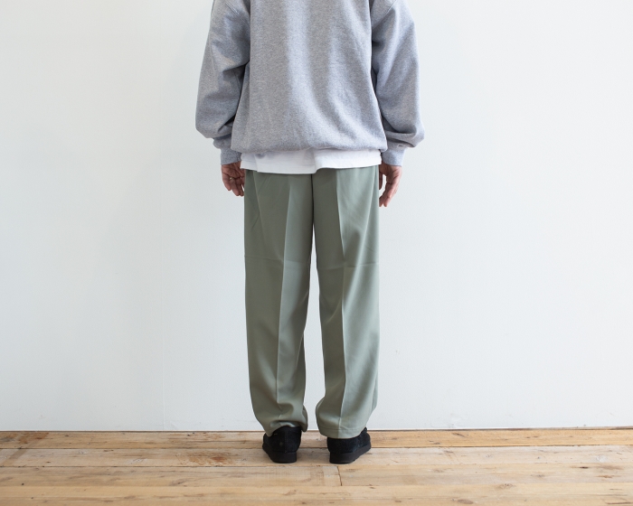 COMFORTABLE REASON 「Washable Wool Slacks - スラックス