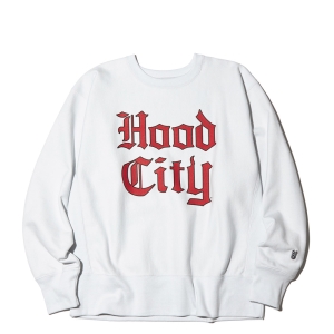 RADIALL 「HOOD CITY - クルーネックスウェットシャツ」