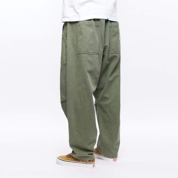 Liberaiders 「GARMENTDYED HERRINGBONE PANTS - ベーカーパンツ