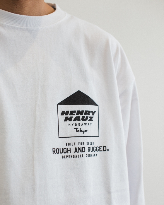 HENRY HAUZ × ROUGH AND RUGGED「HH×RR LS - L/S Tシャツ」 - BUNTEN