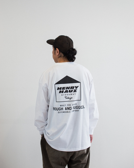 HENRY HAUZ × ROUGH AND RUGGED「HH×RR LS - L/S Tシャツ」 - BUNTEN