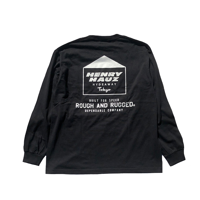 HENRY HAUZ × ROUGH AND RUGGED「HH×RR LS - L/S Tシャツ」 - BUNTEN