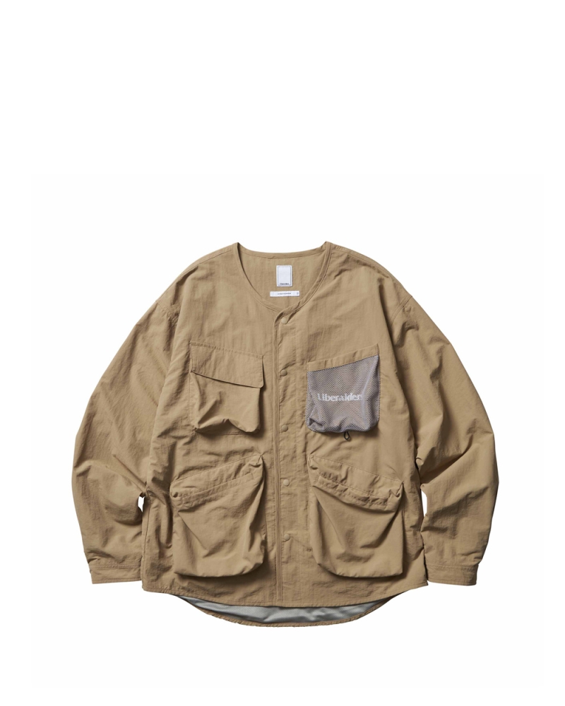 Liberaiders 「NYLON UTILITY JACKET - シャツジャケット」 - BUNTEN