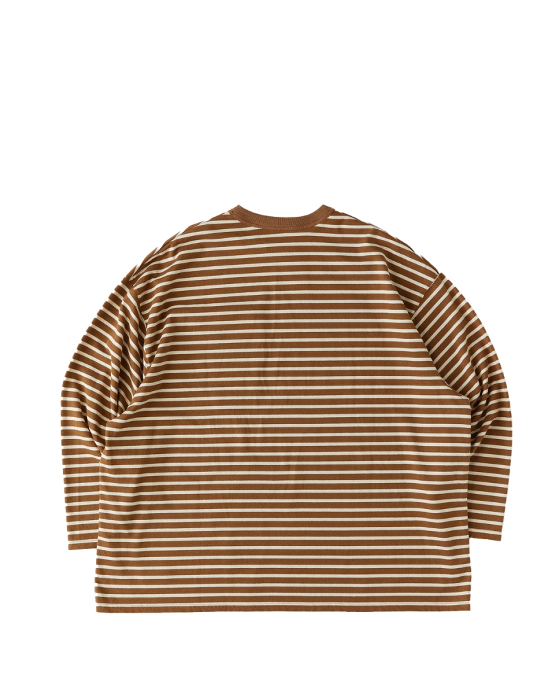 F.A.T. 「MONT SAINT - ビックシルエットボーダーL/S Tシャツ」 - BUNTEN