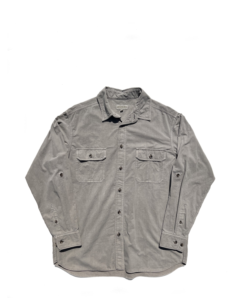 COMFORTABLE REASON 「PIGMENT FADE SHIRTS - ワークシャツ」 - BUNTEN