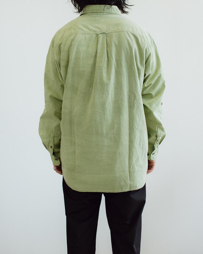 COMFORTABLE REASON 「PIGMENT FADE SHIRTS - ワークシャツ