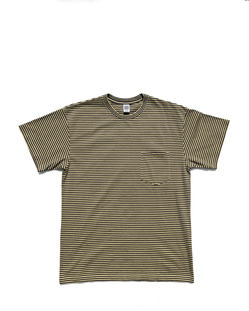 COMFORTABLE REASON 「THIN STRIPE POCKET TEE - ボーダーポケットT 