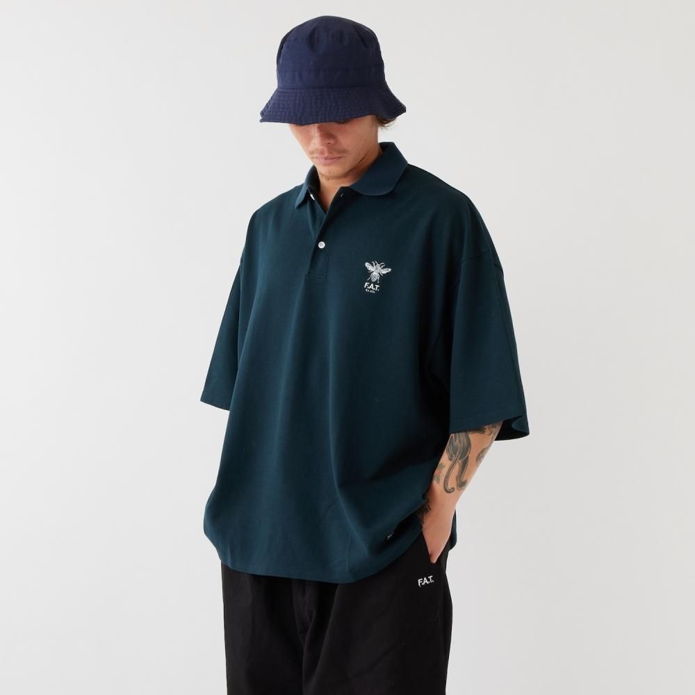 F.A.T. 黒 ポロシャツ bigbee F.A.T. 「BIGBEE - S/S ポロシャツ」 - BUNTEN