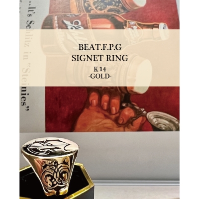 BEAT.F.P.G 「SIGNET RING - A to Z ”K14 GOLD