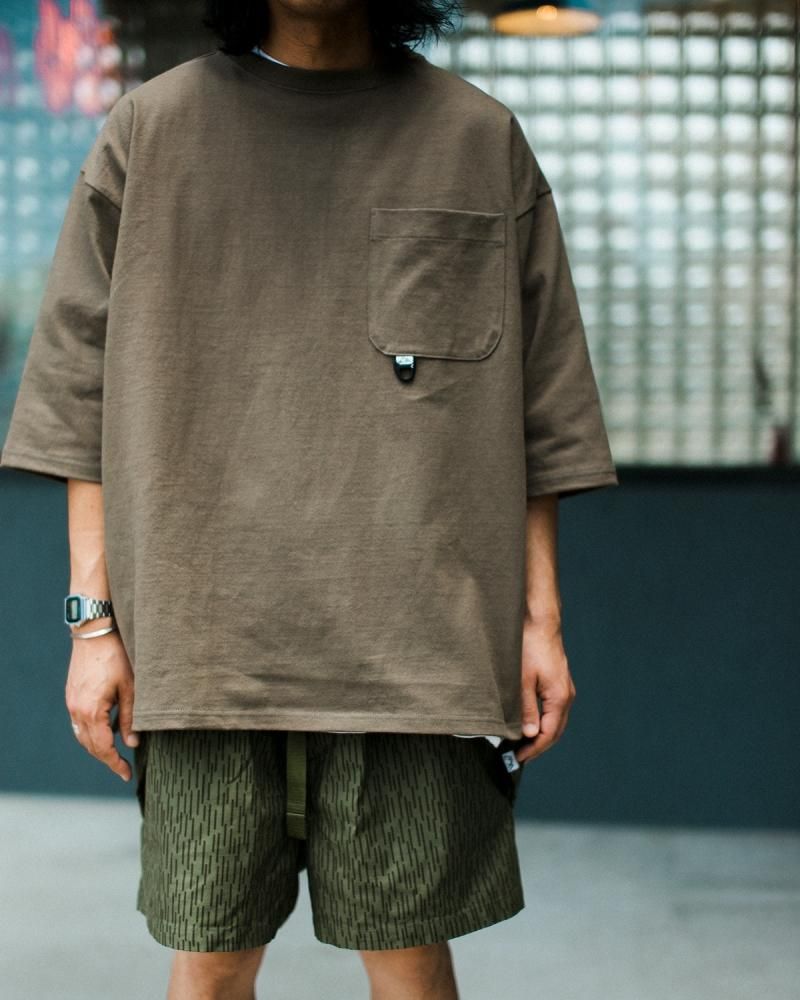 ★STONE ★コットン ジャージ 軽量 フードTシャツ CMF OUTDOOR GARMENT 