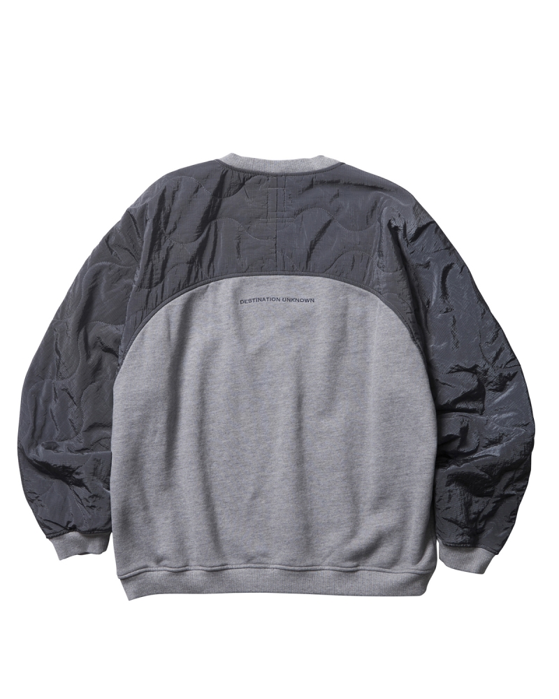 Liberaiders 「COTTON FLEECE QUILTED CREW NECK - クルーネック