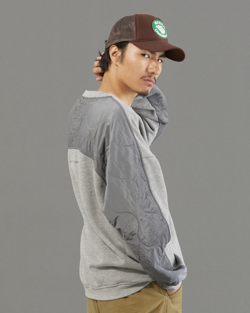 Liberaiders 「COTTON FLEECE QUILTED CREW NECK - クルーネック ...