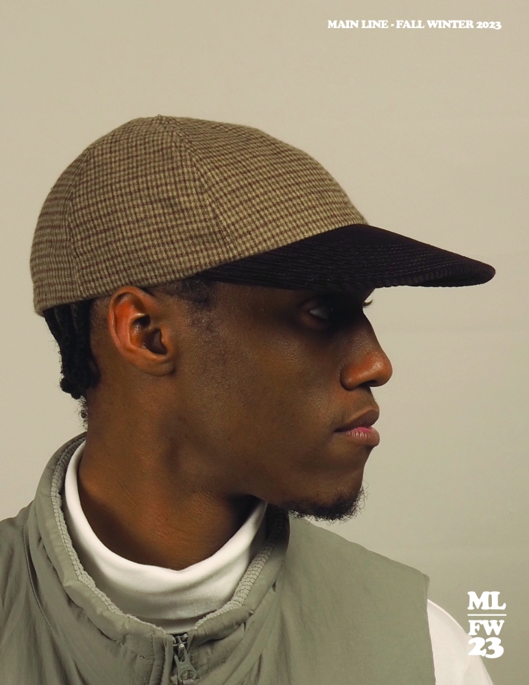 FOUND FEATHER 「Main Line Classic 6 Panel Caps // Cotton Gun Check 