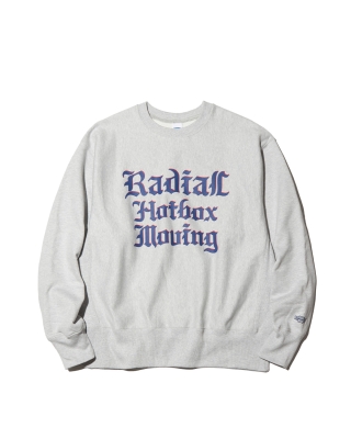 RADIALL 「HOTBOX - クルーネックスウェットシャツ」