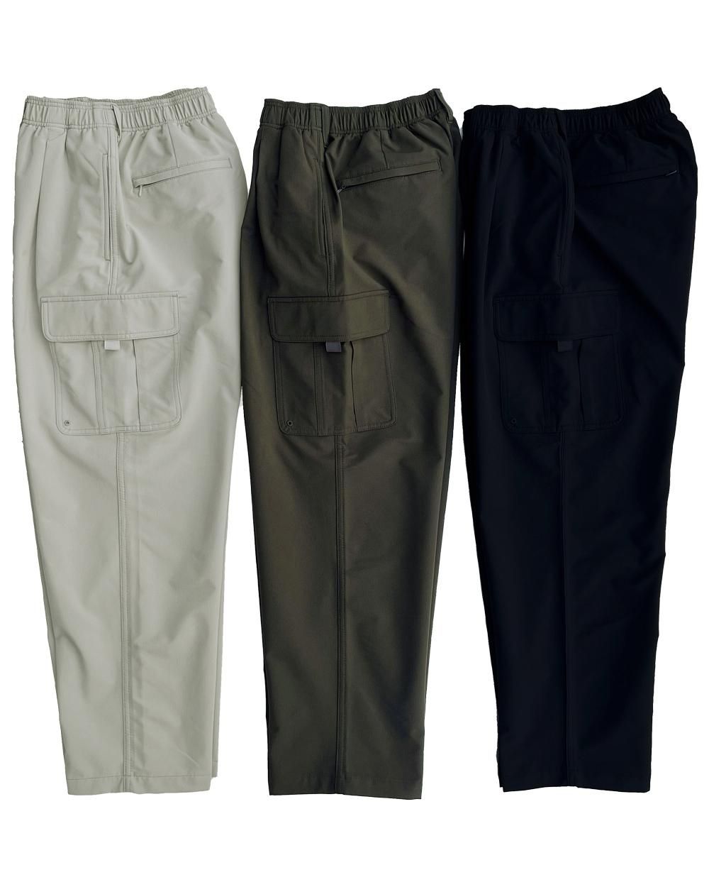 COMFORTABLE REASON | Stretch Cargo Slacks - スラックス - BUNTEN
